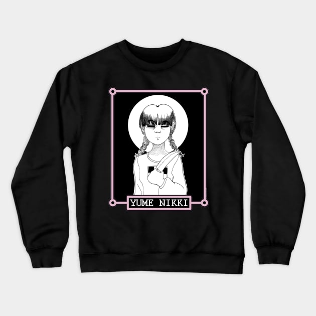 Yume Nikki Crewneck Sweatshirt by SnowyCicadaArt